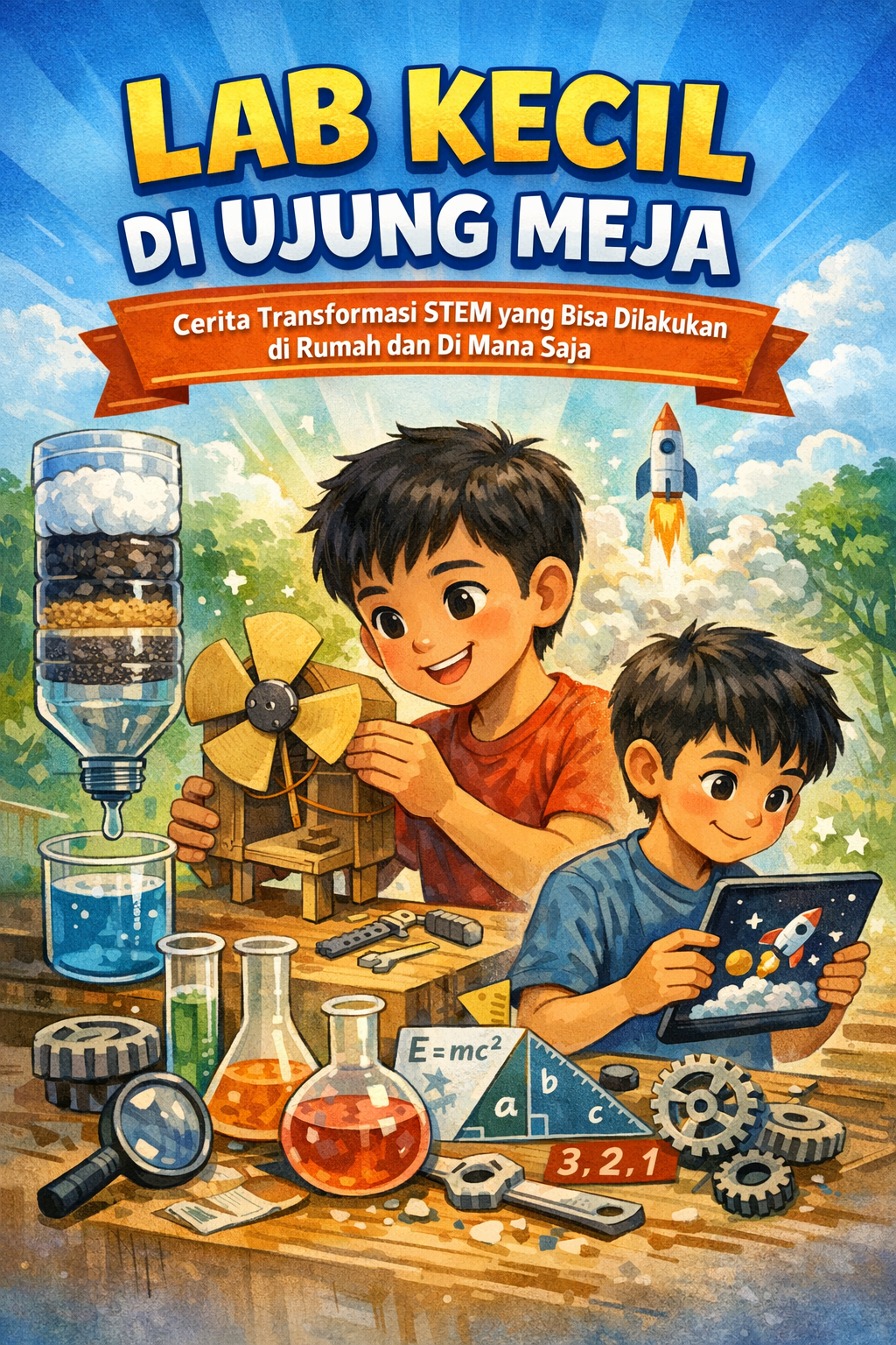 LAB KECIL DI UJUNG MEJA 